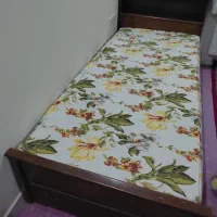 تخت یک نفره عرض ۹۰ و یک‌ کشو