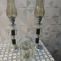 شمعدانی با ساعت