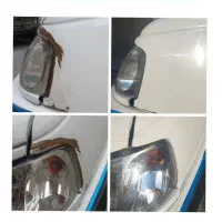 نقاشی لیسه گیری پولیش شفاف سازی چراغ|خدمات موتور و ماشین|ایلام, |دیوار