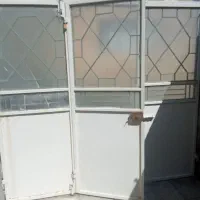 درب‌حیاط ماشین رو  آهن  بدون زنگ زدی و خرابی|مصالح و تجهیزات ساختمان|سنندج, |دیوار