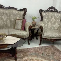 مبل استیل عسلی ومیزوسط بوفه وکنسول ومیزتلوزیون|مبلمان خانگی و میز عسلی|تهران, تختی|دیوار