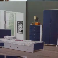 تخت نوجوان|تخت و سرویس خواب|هشتگرد, شهرک راه آهن|دیوار