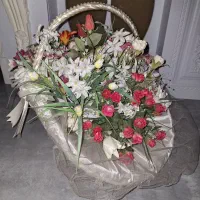 سبد گل مصنوعی لاکچری|گل مصنوعی|اندیشه, اندیشه فاز ۴|دیوار