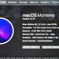 IMac بسیار تمیز