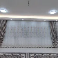 فروش انواع پارچه های پرده ای زیر قیمت بازار|پرده، رانر، رومیزی|بوکان, |دیوار