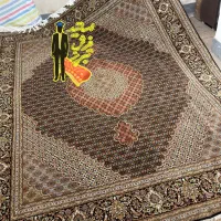 فرش تک۹متر ماهی ۴۲رج خوی (اقساطبدون بهره)