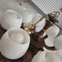 لوستر ۸ شاخه|لوستر و چراغ آویز|ری, هاشم‌آباد|دیوار