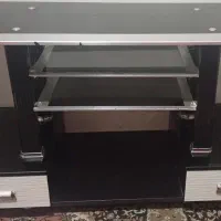 میز تلویزیون سالم شیشه ای