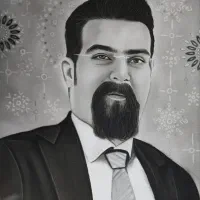 نقاشی چهره سیاهقلم