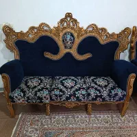 مبلمان سلطنتی 7نفره در حد جهیزیه مدل امپراطور