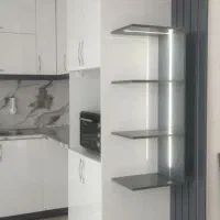 گروه تولیدی و صنایع چوبی رشیدی|کتابخانه، شلف، قفسه‌های دیواری|مرند, |دیوار