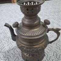 سماور زغالی قدیمی ورق سنگین
