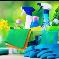 تمیزکاری. نظافت. کارگر منزل