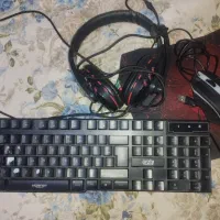 کیبورد و موس و هدستت