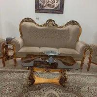 مبل استیل نه نفره کرده تمیز