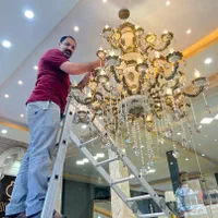 نصب تخصصی لوستر|خدمات پیشه و مهارت|ملایر, |دیوار