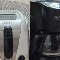 قهوه ساز و سرخ کن با روغن