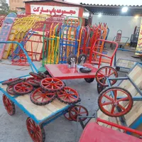 گاری حمل بار ترولی چرخ دستی چهار چرخ ترولی(تولیدی)|فروشگاه و مغازه|اصفهان, آزادگان|دیوار