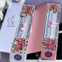 باکس گل و پول و دسته گل و ماشین عروس