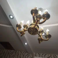 لوستر برنز با آبکاری طلا