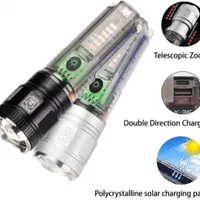 چراغ قوه پلیسی شارژی خورشیدی مدلx36 solar|لامپ و چراغ|شیراز, تحویلی|دیوار