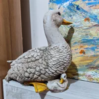 مجسمه اردک|مجسمه، تندیس، ماکت|کرج, شهرک بنفشه|دیوار