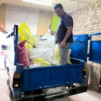 حمل نخاله تهیه مصالح ،حمل بار با نیسان شبانه روزی