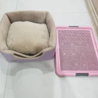 خانه سگ و سینی ادرار