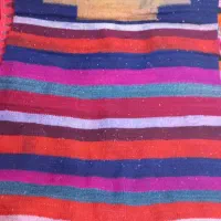 جاجیم عربی قدیمی دستبافت|گلیم، جاجیم، گبه|اهواز, کوی علوی|دیوار