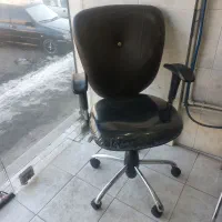 صندلی اداری گردون چرخ دار کامپیوتر جک دار