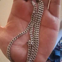 گردنبندنقره ۹۲۵ وزن ۳۰ گرم با رخ جذاب