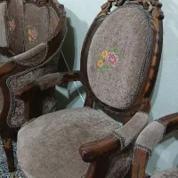 مبلمان ۹ نفره چوب مدل فرهی برند دقت