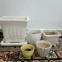 گلدان پلاستیکی