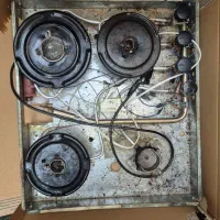 گاز رومیزی ۴ شعله شیشه شکسته|اجاق گاز و لوازم برقی پختوپز|تهران, قبا|دیوار