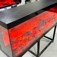 شومینه برقی /شیشه دودی