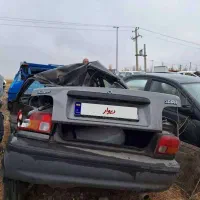 پراید تصادفی مدل 86