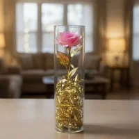 گل رز ماندگار‌،گلدون گیفت خاص