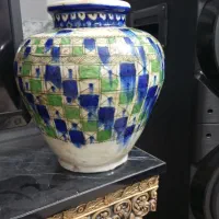 گلدان عتیقه و قدیمی ،کیبورت نو و قدیمی