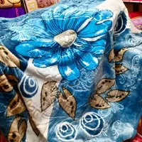 پتو  یکنفره   ۱۶۰×۲۲۰ گلدار و تک رنگ