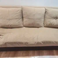 یک قطعه مبل ۳نفره تختخواب شو