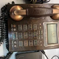 گوشی تلفن ثابت. مودم. دیجیتال.دی وی دی