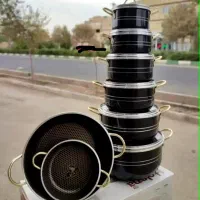 قابلمه ۱۴پارچه فقط امروز حراج|ظروف پخت‌وپز|اردبیل, |دیوار