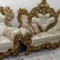 مبلمان سلطنتی 9نفره چوب راش اصل