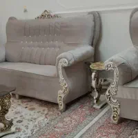مبلمان هفت نفره به همراه میز و دو عدد عسلی|مبلمان خانگی و میز عسلی|ملایر, |دیوار