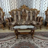 مبل استیل 9نفره کاملا سالم