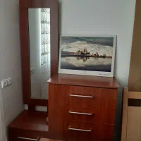 تخت خواب .آینه. دراور .پاتختی .همراه باتشک رویال|تخت و سرویس خواب|نقده, |دیوار