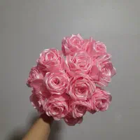 گل روبانی|گل مصنوعی|شیراز, شهرک گلدشت محمدی|دیوار