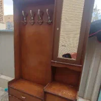 کمد لباسی و جاکفشی چوب