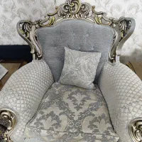 مبلمان سلطنتی چوب راش درجه یک به همراه ۱عددبوفه