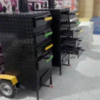 دستگاه تنور بلال تنوری سیار سیب زمینی کبابی 5 کشو